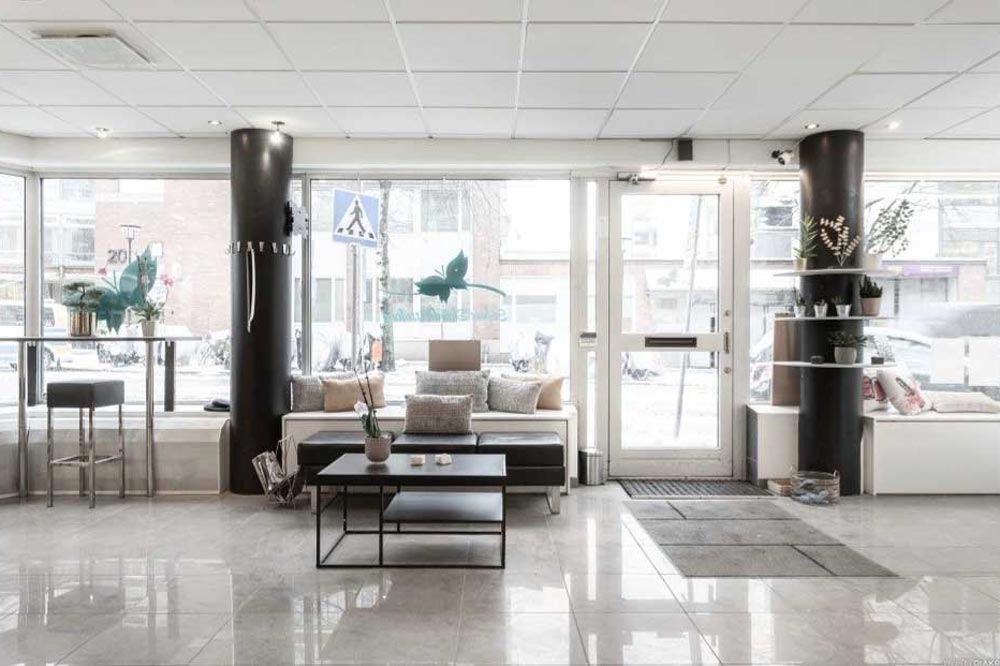 Söders Skönhetssalong vid ingången